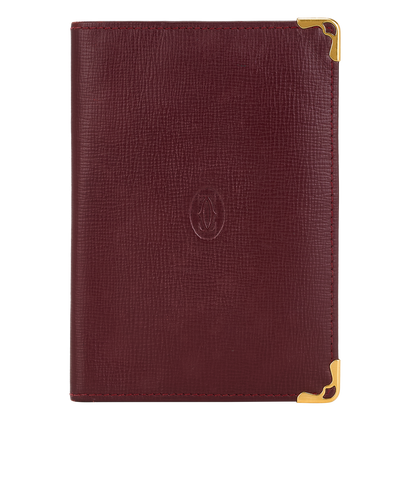 Cartier Passport Cover, &pound;190, Accessories, Burgundy, Leather, Front view